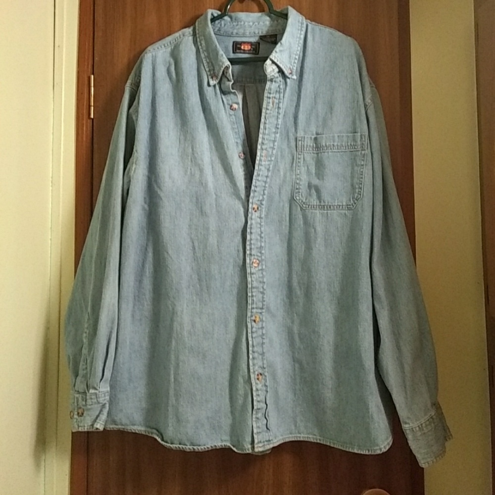 2X 100% Cotton Jeans Shirt